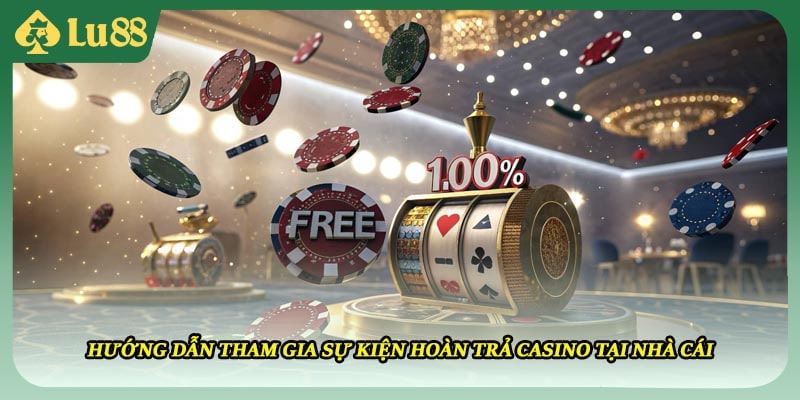 Hướng dẫn tham gia sự kiện hoàn trả casino tại nhà cái